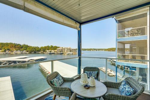 Lake Ozark Apartment | Sunshine Shack Lake Ozark Condo Pool, Lake View