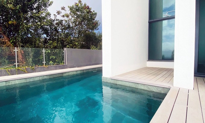 Estrela da Calheta Villa | Sunshine Villa with Optionally Heated Pool 150m above Ocean & Sandy Beach