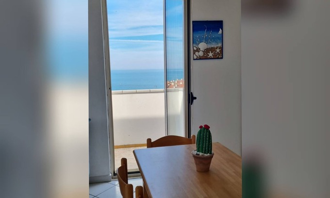 Porto Recanati Apartment | Super panoramic "Blu Mare" penthouse, facing the sea, walking distance to downtown!