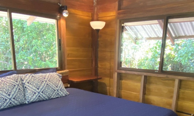 Langostino House | Super private surf spot-jungle hideaway with private creek and small waterfall