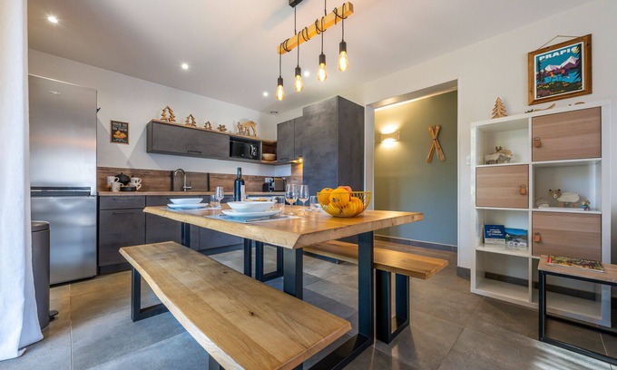 Orcieres-Merlette Ski Chalet | Superb apartment T3 65 m2 in chalet - 6/8 persons