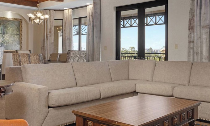 Florida Central Atlantic Coast Resort | Superb Orlando Presidential Suite with balcony, pool, arcade, putt putt golf