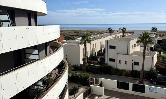 Le Barcares Apartment | Superb T3 Apartment 6 People 100 m From the Beach Pool- 6ODYS405C