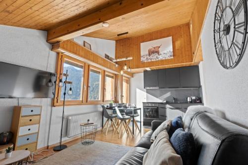 Ovronnaz Apartment | Superbe studio avec une vue magnifique
