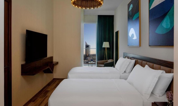Dubai Media City Apartment | Superior Two Bedroom Apartment Near The Media Lounge Palm By Luxury Bookings