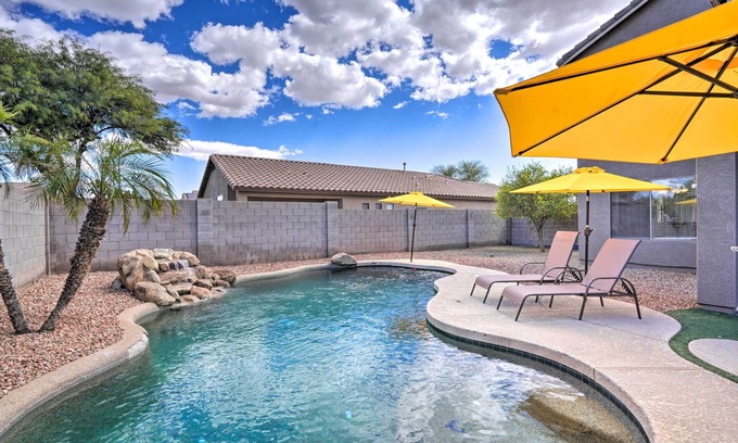 Roseview House | Surprise Family Home w/Private Pool & Yard!