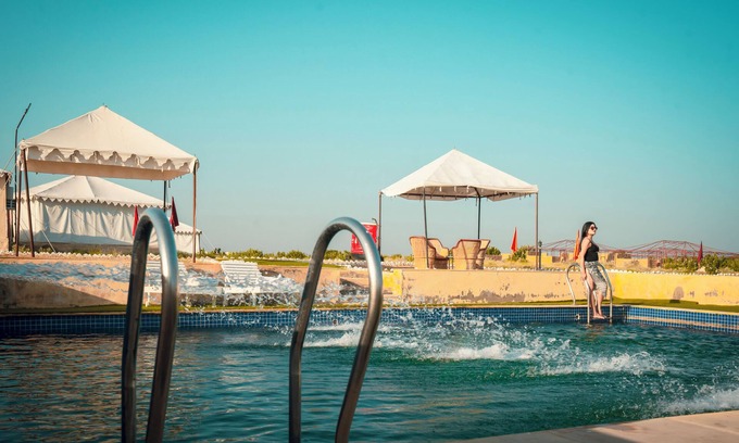 Jaisalmer RV Rental | Surya-Ansh Desert Wellness Resort - Campsite
