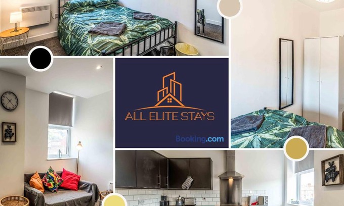 Liverpool Apartment | Swan House Apartment 4 - 1 Bed Apartment - Sleeps up to 4 - Free Parking - Liverpool - close to city centre - By ALL ELITE STAYS