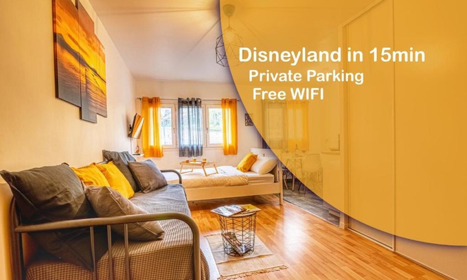 Thorigny-sur-Marne Apartment | Sweet New Apartment Close to Disneyland Paris