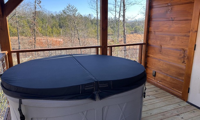 Union Mills Cabin | Sweet Thang-Hot Tub, Fireplace,Hiking,View,Near Asheville ,WiFi