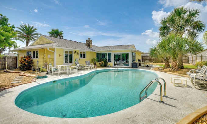 Ormond Beach House | Swim, Fish & Walk to Shore: Ormond Beach Home!