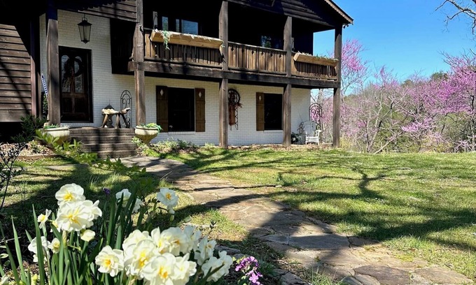 Tryon Ski Chalet | Swiss Chalet/Raving Reviews/26 acres/3 mi. to TIEC