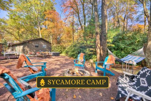 Lake Harmony House | Sycamore Camp - Historic Log Cabin Reimagined