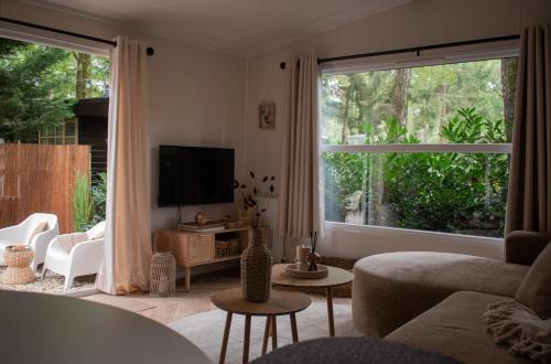 Bosgebied Hoenderloo Ski Chalet | 't Veluws Nest - Knus Chalet Veluwe - Hoenderloo, Honden welkom