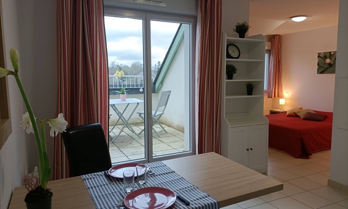 Salies-de-Bearn Apartment | T1 bis Dans Résidence Avec Piscine B40