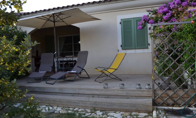 Patrimonio House | T2 apartment with private garden at 2.5 k from Saint Florent