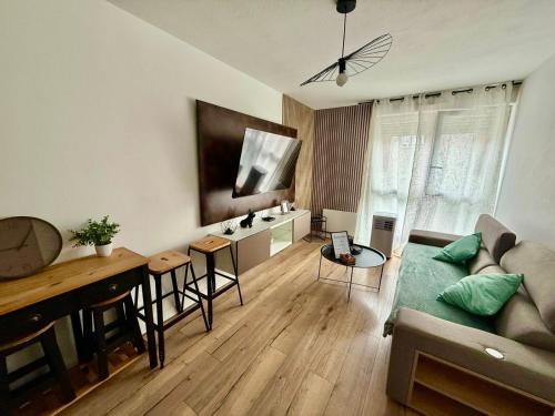 Aucamville Apartment | T2 design centre Aucamville - Clim-Parking