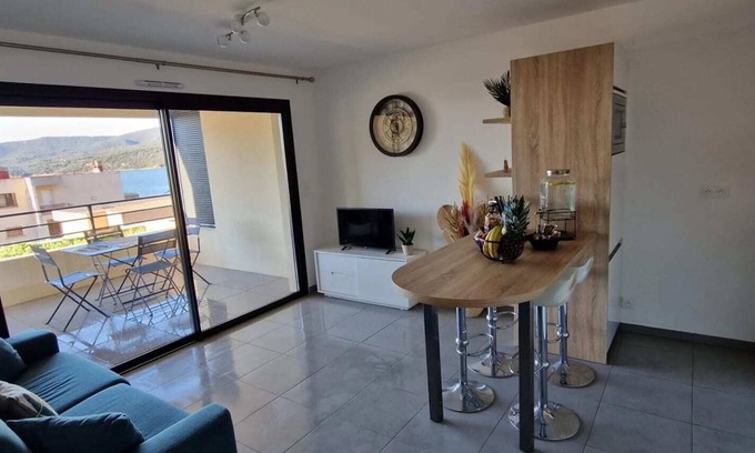 Grand Valinco Apartment | T2 luxury Fronte Di Mare by the sea & Propriano village center