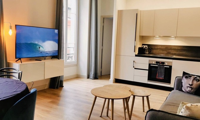 Cimiez Apartment | T2*NEUF*50m2*ACROPOLIS*Climatisation*jardin*❤️