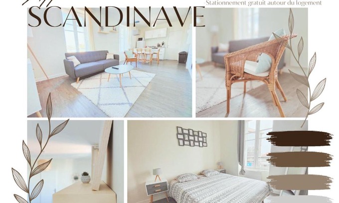 Riom Apartment | T2 neuf Le SCANDINAVE