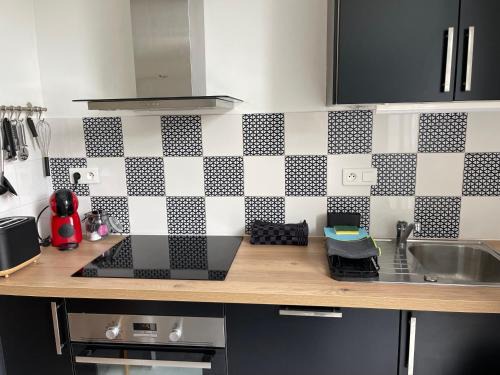 Courtoisville-Sillon-Moka Apartment | T3 St Malo- plage La Hoguette avec Jardin