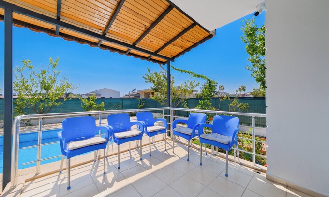 Fethiye Villa | Talia deniz manzaralı 4 odalı lüks Villa