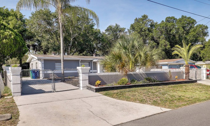 Temple Crest House | Tampa Home w/ Patio - 1 Mi to Busch Gardens!