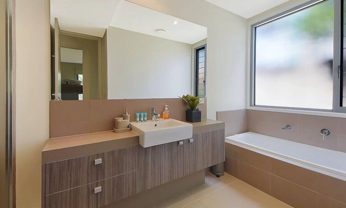 Brisbane House | Tangalooma Panoramic View Downstairs