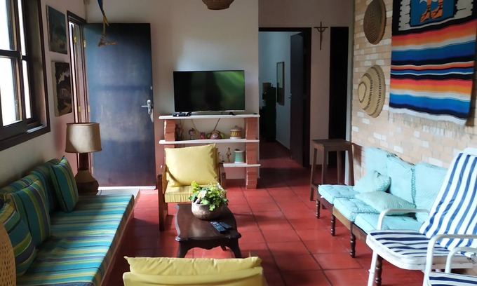 Tenorio House | Tenório Ubatuba. Charm, security and comfort with swimming pool 300 meters from the beach