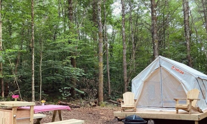 Cooperstown RV Rental | Tentrr Signature Site - Pink Mountain