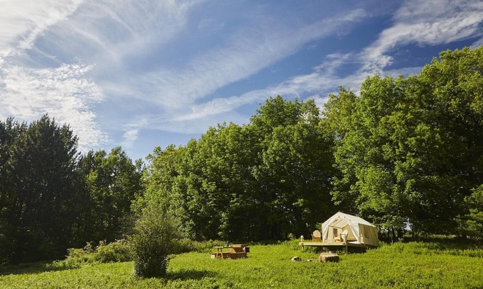 Andes RV Rental | Tentrr Signature Site - Davis Hollow Mountain Meadow