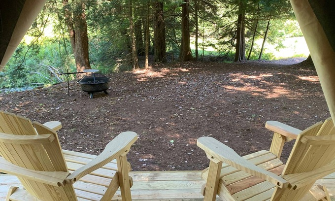 Accident RV Rental | Tentrr Signature Site - Trout Meadow