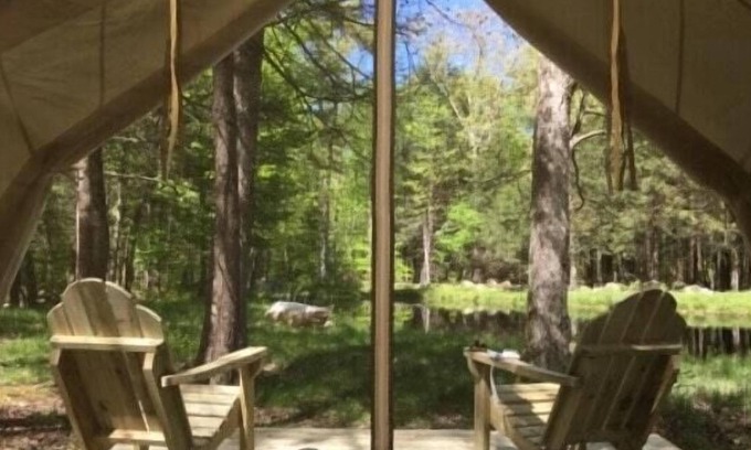 Pine Bush RV Rental | Tentrr Signature Site - E and L Farms Catfish Pond
