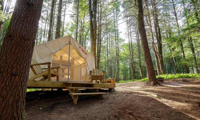 Kauneonga Lake RV Rental | Tentrr Signature Site - Say Hello 2 Heaven at the Tentrr Catskill Retreat - Stre