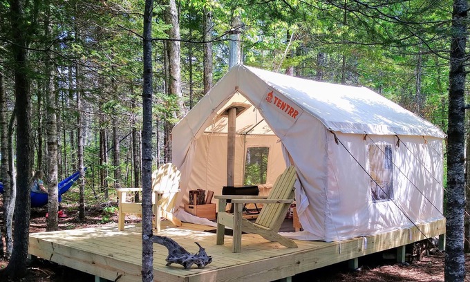 Waldoboro RV Rental | Tentrr Signature Site - Private Waterside Retreat