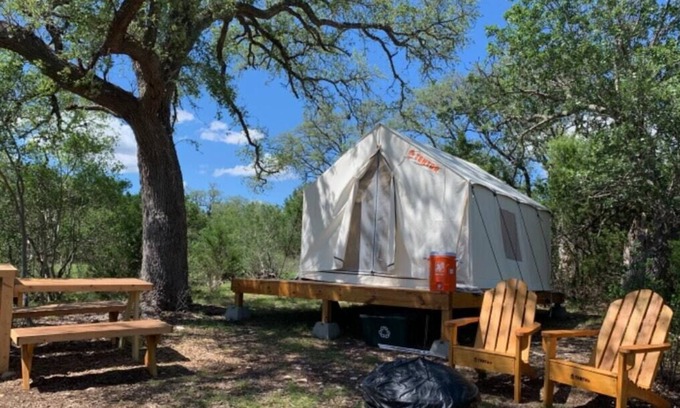Wimberley RV Rental | Tentrr Signature Site - Inspiring Oaks Ranch