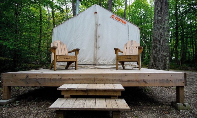 Camden RV Rental | Tentrr State Park Site - Maine Camden Hills State Park - Ocean Watch Tentrr 2 -