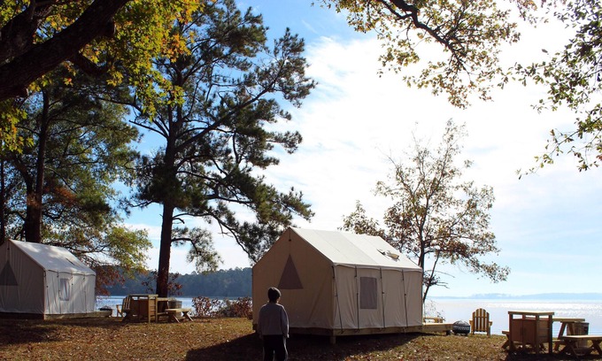 Anacoco RV Rental | Tentrr State Park Site - Louisiana South Toledo Bend State Park - Site J - Doub