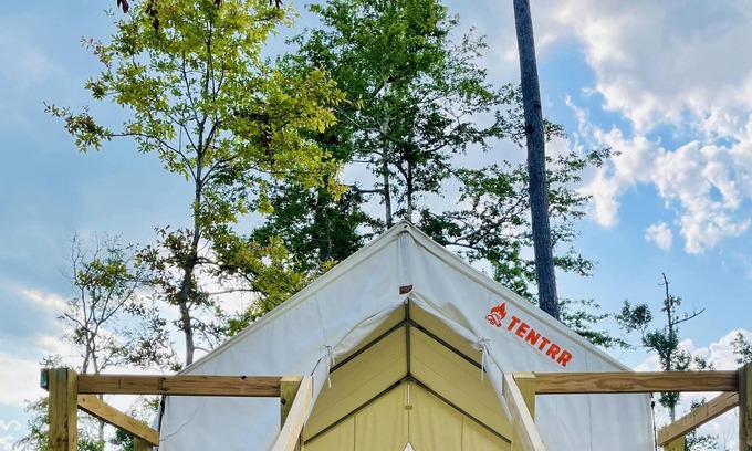 Lake Charles RV Rental | Tentrr State Park Site - Louisiana Sam Houston Jones State Park - Lagoon View B