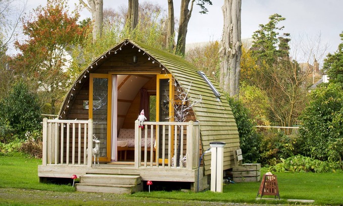 Wigton Cabin | Tepee Pod with hot tub, close to Hadrian's Wall and Solway coast
