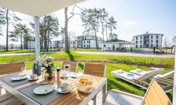 Zirchow Apartment | Terrace apartment Sonnengarten - Haffresidenz (5.1) - 5.1