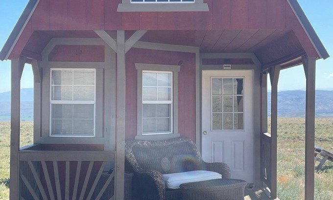 Belfry Cabin | Terrific 1-bedroom cabin in Belfry with Mountain View