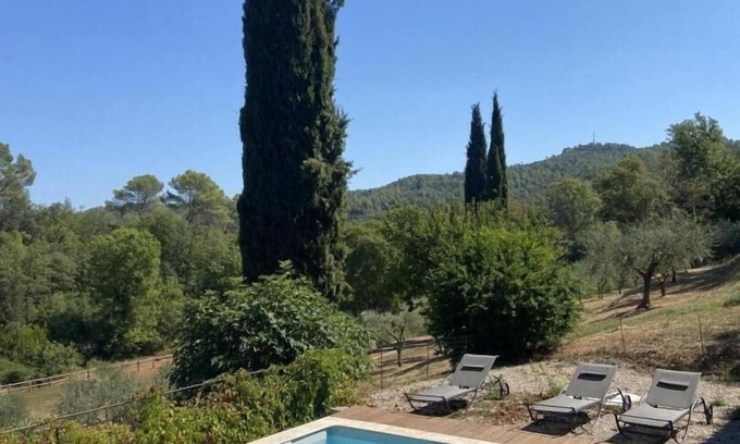 Le Val House | Terrubi Villa Jusqu'à 8 Couchages - Piscine Privée - Tennis en Provence Verte