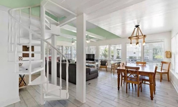 Pirates Beach House | Texas vacation home with huge yard and pool, close to beach
