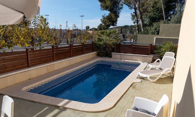 Tamarit Villa | TH164 Villa Moramar with sea view and AC