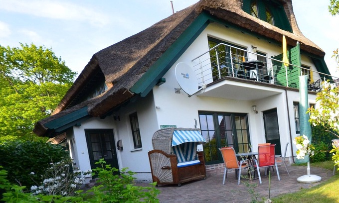 Gross Zicker Cottage | Thatched 17g best for 5 persons + Baby terrace sea nature - Village - Location