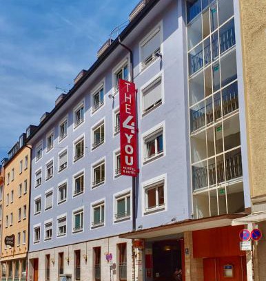 Augustenstraße Hostel | THE 4YOU Hostel & Hotel Munich