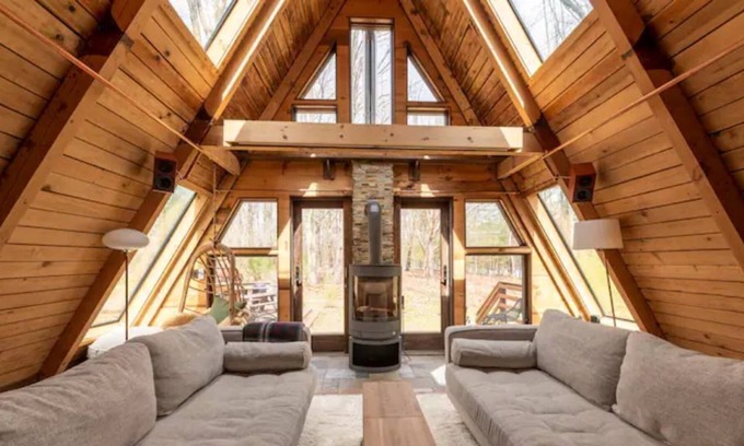 Ancram House | The Ancram A - Luxury Mid-Century Modern Cabin
