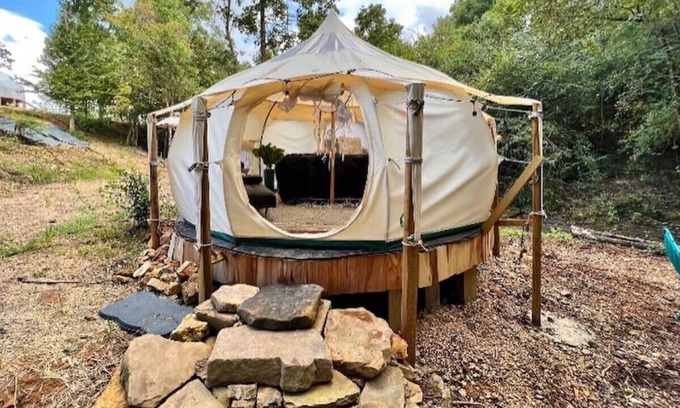 Rogersville House | The Aries-Beautiful Luxury Belle Glamping Tent