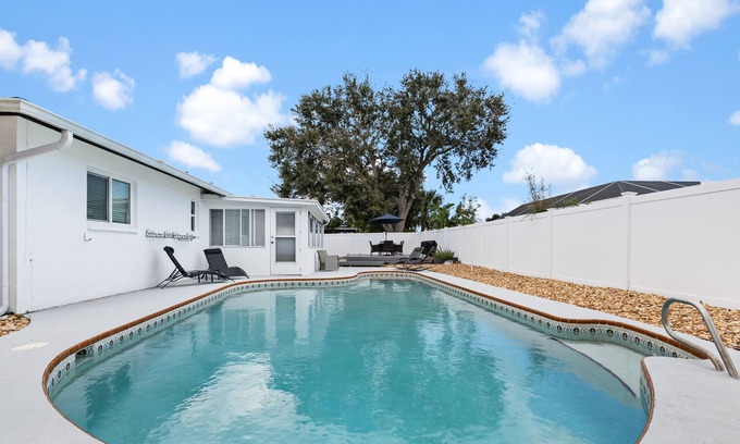 Melbourne House | The Azure Paradise- Pool Home 15 Minutes to the Beach!